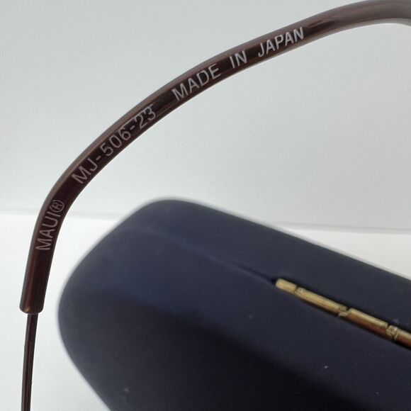 Maui Jim Polarized Sunglasses – Classic Tortoise Frame / Bronze Lens MJ-506-23 - Picture 10 of 11